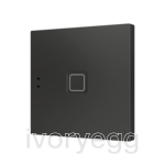 Tecla 1. PC-ABS Capacitive push button - 1 button - Anthracite