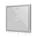 Flat RGB 70 X1. Glass Capacitive push button 70x70 - 1 button - Custom