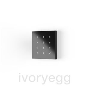 Adelante numeric keypad - anodised aluminium black