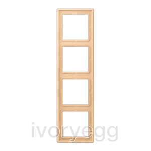 Le Corbusier LS range 4-gang frame LC32122 terre sienne claire 31
