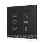 Tecla RGB 55 X6. PC-ABS Capacitive push button 55x55 - 6 buttons - Custom
